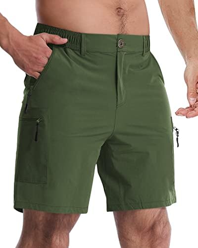 Lempue muški planinarski teretni kratke hlače brze suhe lagane rastezljive golf kratke hlače muškarci casual work na otvorenom ribolovom