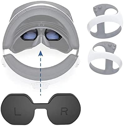 Lichifit VR naočale Silikonska leća Zaštita poklopca poklopca za PS VR2 zadebljana zaštitna prašina zaštitna guma za PSVR2