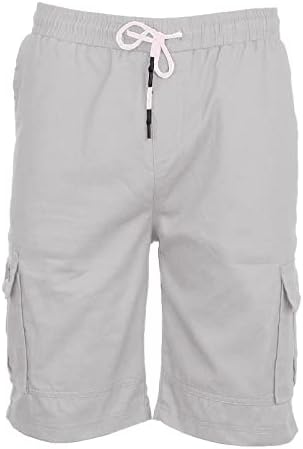4Zhuzi teretni kratke hlače muške kratke hlače za ležerno nošenje - Multi džepovi odjeća za odjeću kratke hlače - Sportske kratke hlače