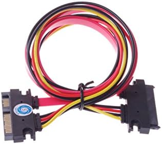 Kombinirani produžni kabel za prijenos podataka i napajanja s 22-pinskim muškim / ženskim priključkom za muškarce-tanki produžni kabel