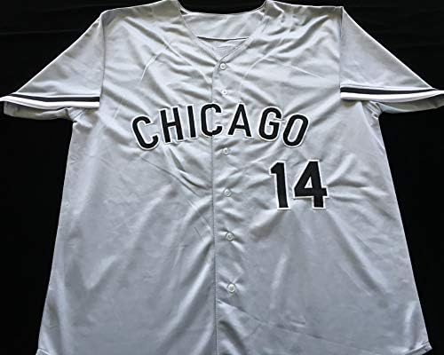 Paul Konerko Chicago White Sox potpisao je autograpd sivi bejzbol stat Jersey s JSA CoA
