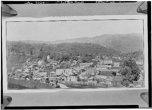 PovijesneFindings Foto: Coulterville, General Views, Main Street, Coulterville, okrug Mariposa, Kalifornija