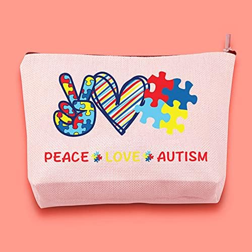 Jxgzso svjesnost o autizmu dar mir ljubav autizam zagonetka makeup torba o autizmu.