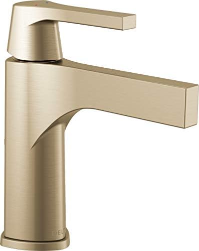 Delta Faucet 574-CZMPU-DST ručka za kupaonicu s jednom rupom, standardna, bronca šampanjca