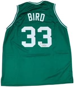 Larry Bird Boston Celtics potpisao je autogram Custom Jersey Green Bird Hologram certificiran