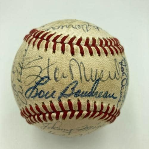 Najfiniji šampioni iz 1935-1975 potpisali su bejzbol Clemente Mantle DiMaggio JSA - Autografirani bejzbol