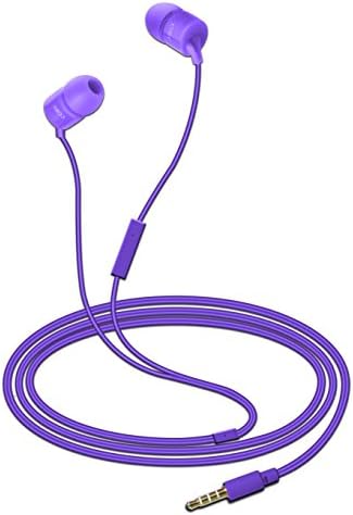 Coby CVE-112-PRP Jednostavno zvučni uši s ugrađenim mikrofonom, ljubičastim