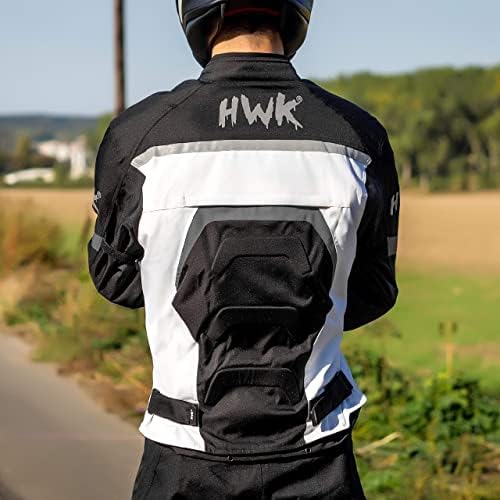 HWK Spyder motociklistička jakna za muškarce s tekstilnom tkaninom otpornom na vremenske uvjete za enduro motokros motocikl za jahanje