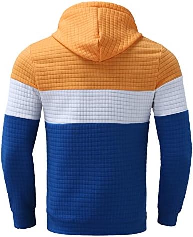 Xiloccer muške kapuljače s dugim rukavima Cool majice za muškarce markirane kapuljače muške odsječene košulje džemper šarene šarene