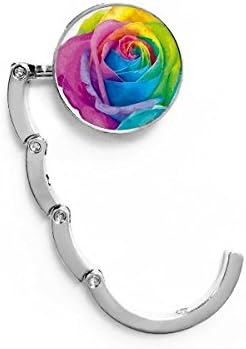 Rainbow gay lezbijski cvijet lgbt kuka ukrasna kopča ekstenzija sklopiva vješalica