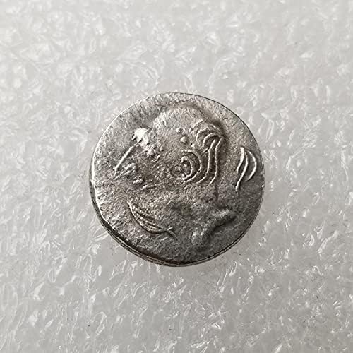 Zanatske grčke kovanice bakreno pozlaćeno srebro za činiti suvenire stare novčiće 45coin kolekcija komemorativna kovanica