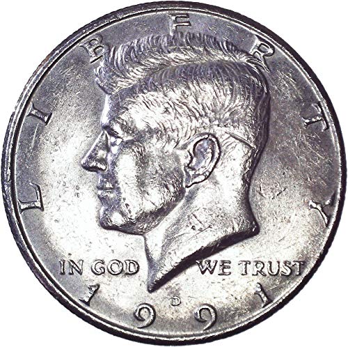 1991. d Kennedy pola dolara 50c o necirkuliranom
