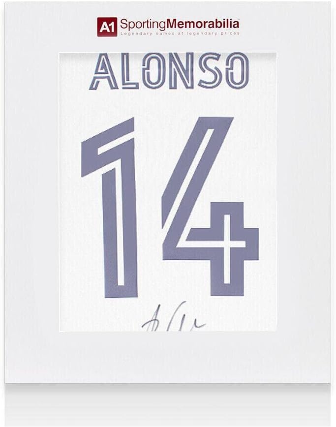 Xabi Alonso Potpisao majicu Real Madrid - 2020-21, broj 14 - Poklon kutija - Autographd nogometni dresovi
