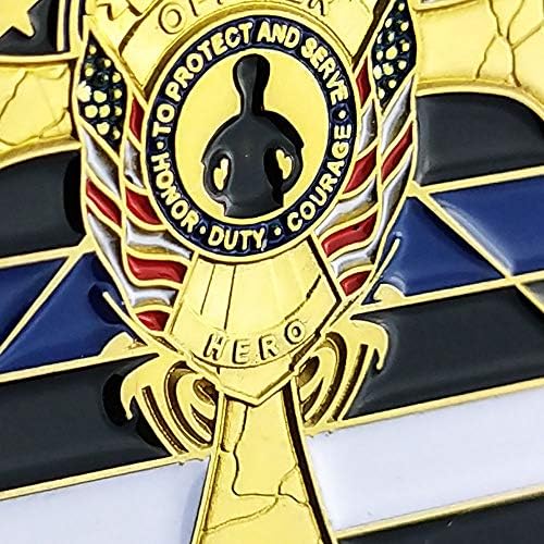 Atsknsk Policajci Policajci za provođenje zakona Izazovi kovanica tanke plave linije policijska molitva