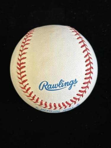 Andy Pettitte NY Yankees Vintage potpisao službeni bejzbol Al Budig W/Hologram - Autografirani bejzbol