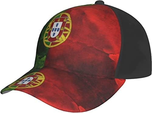 Unisex Portugal Portugalska zastava 3D Printing Classic Baseball CAP Snapback Podesivi Sunčevi šeširi