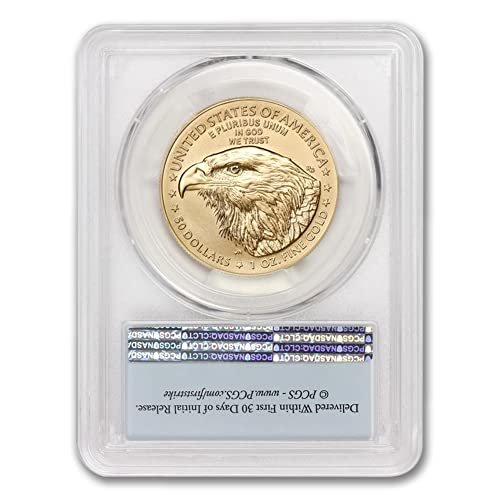 2022 1 oz Gold American Eagle MS-70 $ 50 PCGS MS70