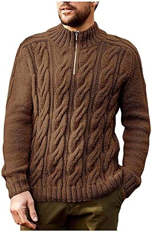 Ymosrh muški džemper zimski kornjača pulover dugih rukava džemper za vrat zatvarača džemper džemperi za muškarce