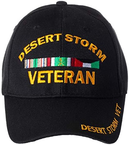 Vezena podesiva bejzbolska kapa veterana pustinjske oluje sa slikom obrtničke sove