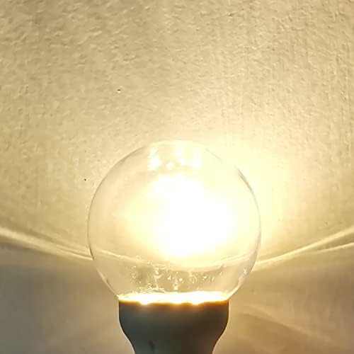 LED lampa 912 110nd 2nd Topla bijela prozirna zamjenska lampa za KANDELABRE stropni ventilator privjesak dekorativna rasvjeta