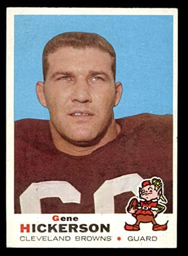 1969. Topps 209 Gene Hickerson Cleveland Browns-FB VG/EX Browns-FB OLE Miss