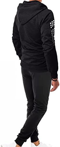 Muški jesenski i zimski gornji dio hlača Sports i pulover s polka dot i muški prsluk s hlačama s hlačama