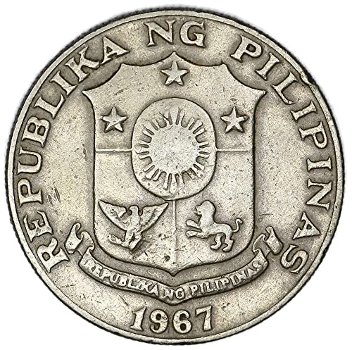 1967. P Filipini KM 200 Marcelo H del Pilar 50 Sentimos Prodavač Dobar