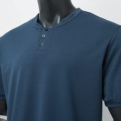 Ljetne muške košulje muške ljetne modno jednostavno gumb majica kratkih rukava majica gornja bluza naša najudobnija majica
