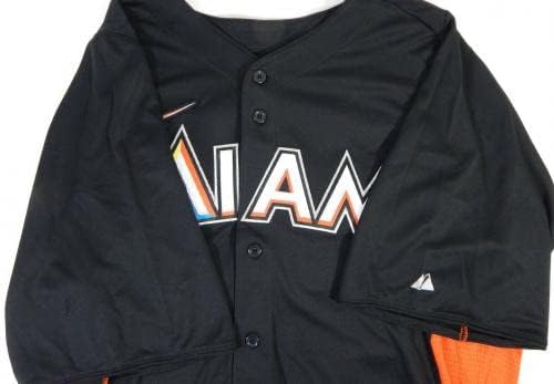 2012-13 Miami Marlins Jim Negrych 43 Igra je koristila Black Jersey St BP 46 660 - Igra korištena MLB dresova