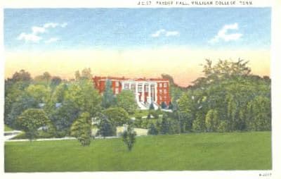 Milligan College, razglednica u Tennesseeju