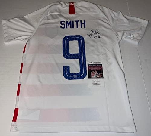 Sophia Smith USWNT potpisala je White Team USA Soccer Jersey Autographed JSA - Autografirani nogometni dresovi