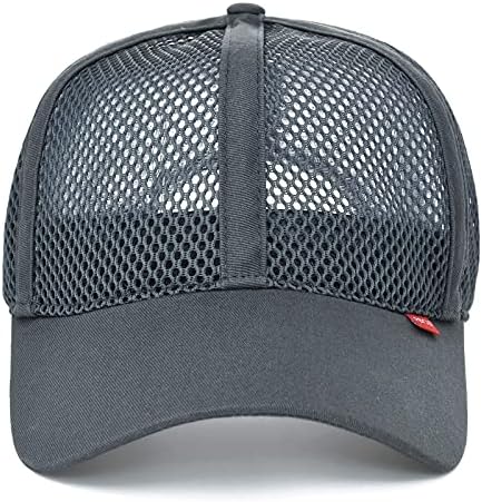 Muška mrežasta bejzbolska kapa za Kamiondžije od 6 ploča podesiva sportska odjeća Na otvorenom