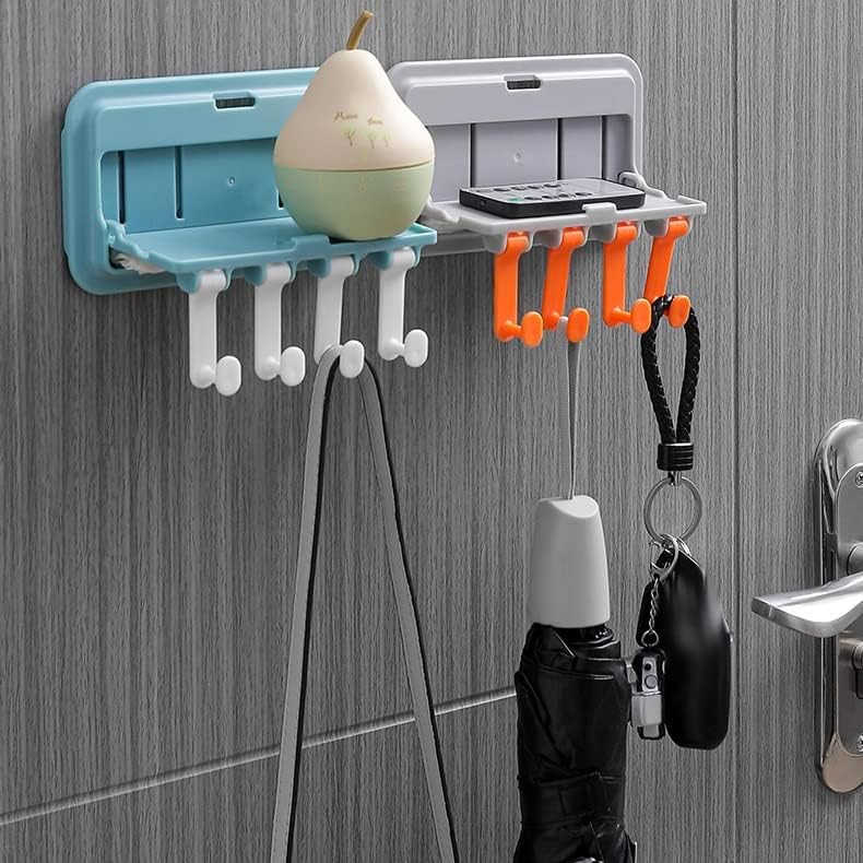 Lukeo zid za viseće stalak za kupaonicu besplatno udaranje kućanstva multifunkcijski s kukom kuhinjske ploče