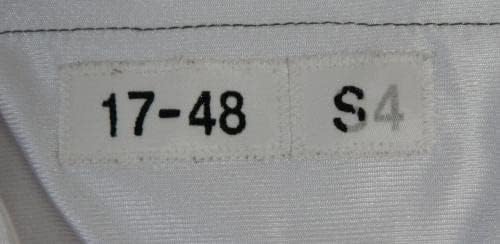 2017 Cleveland Browns Mack Wilson 51 Igra je koristio bijeli trening Jersey 48 374 - Nepotpisana NFL igra korištena dresova