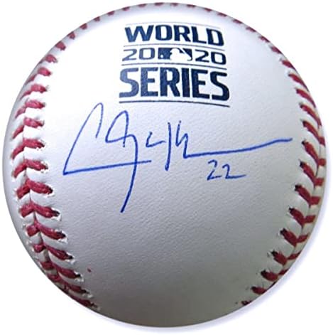 Clayton Kershaw Autografirani 2020 WS bejzbol Los Angeles Dodgers JSA - Autografirani bejzbol