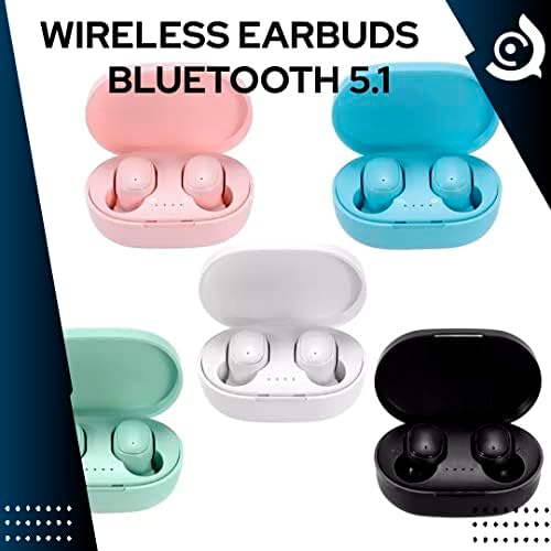 Bežični uši Bluetooth 5.1 U ušnom laganom slušalicama ugrađeni mikrofon, IPX4 vodootporni, uronjeni premium zvuk slušalice na duge
