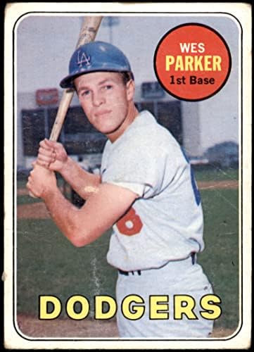 1969. Topps 493 Yn Wes Parker Los Angeles Dodgers siromašni Dodgers