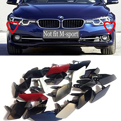 Poklopci za pranje prednjih svjetala Trimla za 16-18 BMW serije 3 idealni 320i 325d 328i 330d 330e 330i 340i 2017 2018 F30LCI