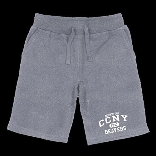 W Republic CCNY Beavers Property College Fleece izvlačenje kratkih hlača
