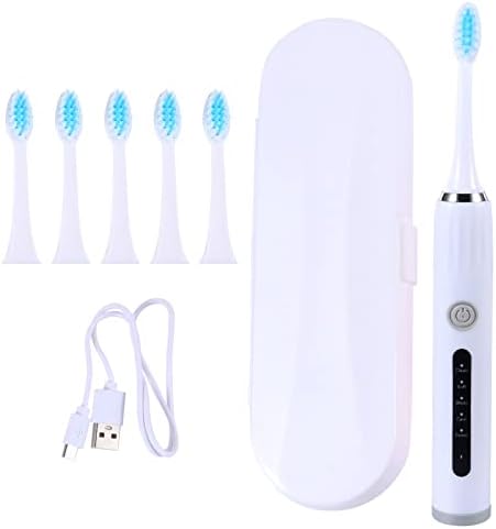 Doitool 1 Set Bristle Električna četkica za zube USB punjenje zuba za čišćenje četkice za osiguranje kuhinje