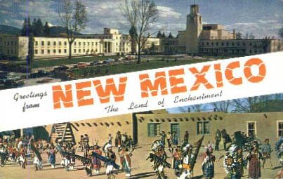 Pozdrav iz, New Mexico razglednice