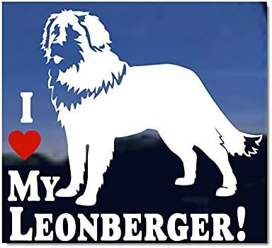 Volim svog Leonbergera! ~ Leonberger vinil prozor automatska naljepnica