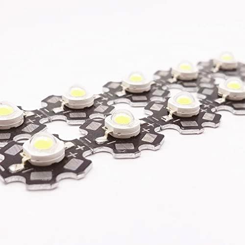 10 kom LED čip velike snage 3 vata prirodni bijeli super svijetli intenzitet komponente odašiljača svjetlosti 3 vata diodna žarulja
