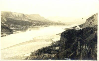 Magistarica rijeke Columbia, razglednica Oregona