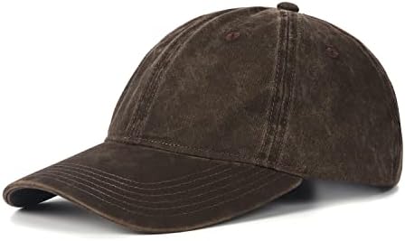 Oprana traper kapa od trapera Plus size, velika tatina kapa obojena pigmentom, sportska kapa niskog profila za velike glave 23,5-25,5