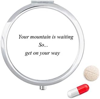 Krenite prema planini Futrola za tablete džepna kutija za pohranu lijekova spremnik za doziranje