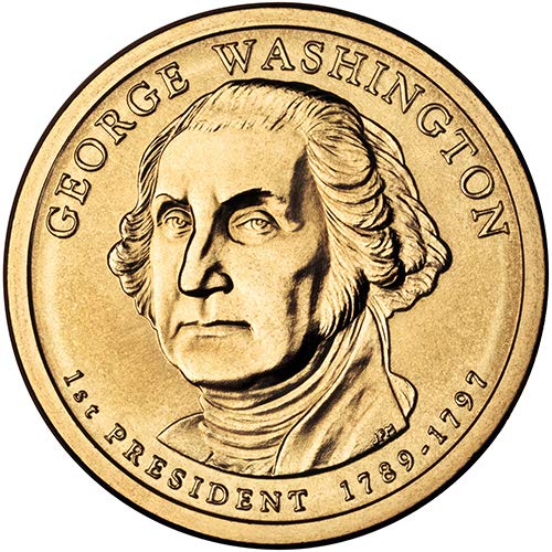 2007. D Pozicija satenskog završetka George Washingtona predsjednički dolar izbora necirkulirane američke metvice