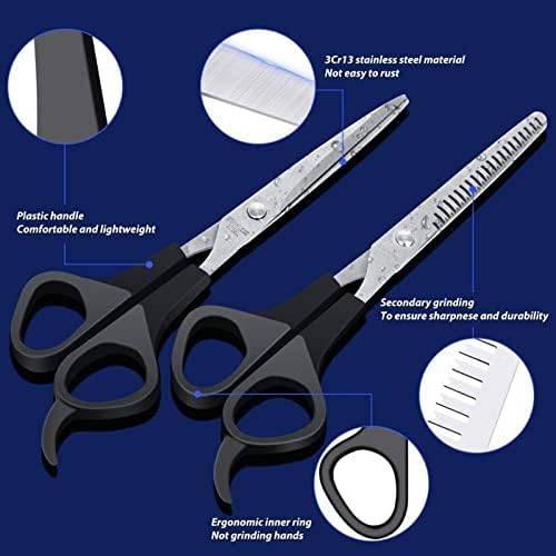 Rakute Craft Scissors Frizerski škare škare za rezanje prorjeđivanja kose češalj brijač za salonski salon za frizure škare škare