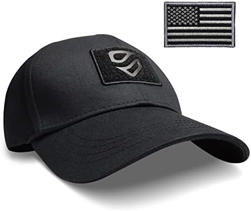 Taktički šešir američke zastave u Americi-kamiondžija, bejzbolska kapa, muški šešir, Podesivi crni šešir otporan na znoj