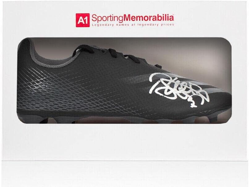 Son Heung -min potpisan nogometna čizma - Adidas, Black - Poklon kutija Autogram - Autografirani nogomet